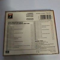 ซีดี Johann Sebastian Bach, Maria Tipo - Goldberg Variations, BWV 988 CD VG+