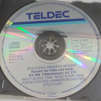 ซีดี MOZART - FLÖTENKONZERTE/GLASS STEIN CD VG+
