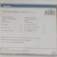 ซีดี MOZART - FLÖTENKONZERTE/GLASS STEIN CD VG+