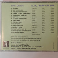 ซีดี Giants Of Latin - Latin, The Modern Way CD VG+