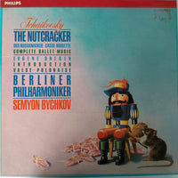 แผ่นเสียง Pyotr Ilyich Tchaikovsky - Berliner Philharmoniker, Semyon Bychkov - The Nutcracker = Der Nussknacker = Casse-Noisette / Eugene Onegin Introduction, Valse, Polonaise Vinyl VG+ 2 LPs