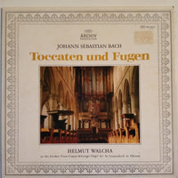 แผ่นเสียง Johann Sebastian Bach - Helmut Walcha - Toccaten Und Fugen Vinyl VG+