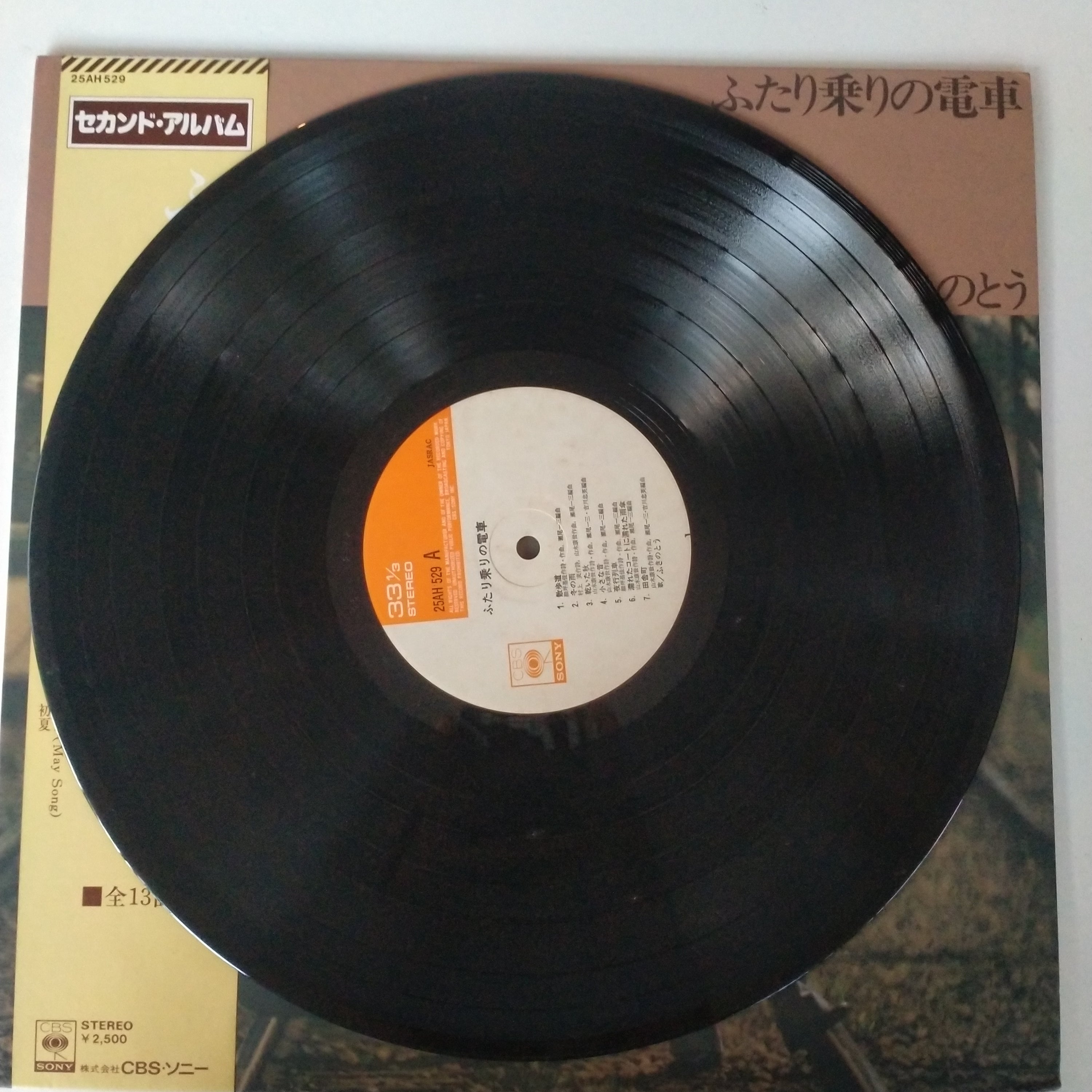 ส่งฟรี* ふきのとう : ふたり乗りの電車 (Vinyl) ที่ Restory Music