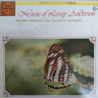 แผ่นเสียง Maurice de Abravanel / Utah Symphony Orchestra - Music of Leroy Anderson = ルロイ・アンダソン名曲集 Vinyl VG+