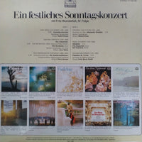 แผ่นเสียง Fritz Wunderlich - Ein Festliches Sonntagskonzert - 4. Folge Vinyl VG+