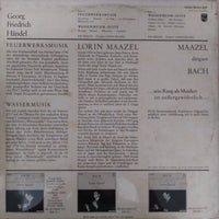 แผ่นเสียง Georg Friedrich Händel, Lorin Maazel, Radio-Symphonie-Orchester Berlin - Wassermusik-Suite / Feuerwerksmusik Vinyl VG+