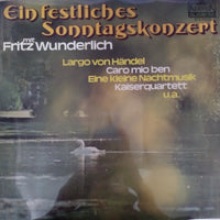 แผ่นเสียง Fritz Wunderlich - Ein Festliches Sonntagskonzert Vinyl VG+