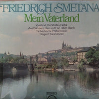 แผ่นเสียง Bedřich Smetana - The Czech Philharmonic Orchestra, Karel Ančerl - Mein Vaterland Vinyl VG+