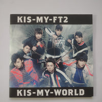 ซีดี Kis-My-Ft2 - Kis-My-world CD VG+