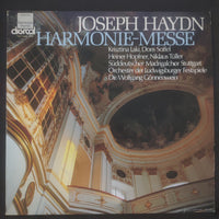 แผ่นเสียง Joseph Haydn — Krisztina Laki, Doris Soffel, Heiner Hopfner, Niklaus Tüller, Der Süddeutsche Madrigalchor, Orchester Der Ludwigsburger Schlossfestspiele, Wolfgang Gönnenwein - Harmonie-Messe Vinyl VG
