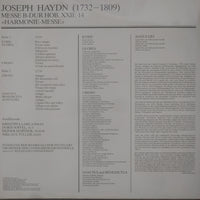 แผ่นเสียง Joseph Haydn — Krisztina Laki, Doris Soffel, Heiner Hopfner, Niklaus Tüller, Der Süddeutsche Madrigalchor, Orchester Der Ludwigsburger Schlossfestspiele, Wolfgang Gönnenwein - Harmonie-Messe Vinyl VG