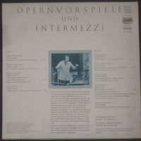 แผ่นเสียง Silvio Varviso, Staatskapelle Dresden - Opernvorspiele Und Intermezzi Vinyl VG+