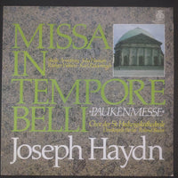 แผ่นเสียง Joseph Haydn, Chor Der St. Hedwigs-Kathedrale Berlin, Berliner Domkapelle, Roland Bader - Missa In Tempore Belli »Paukenmesse« Vinyl VG+