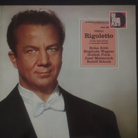 แผ่นเสียง Giuseppe Verdi, Erika Köth, Sieglinde Wagner, Gottlob Frick, Josef Metternich, Rudolf Schock - Rigoletto Großer Querschnitt In Deutscher Sprache Vinyl VG+