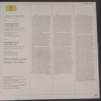 แผ่นเสียง Joseph Haydn - Karl Böhm - Wiener Philharmoniker - Symphonien Nr. 88 G-dur In G Major - Nr. 89 F-dur In F Major Vinyl VG