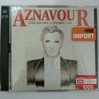 ซีดี les Aznavour - Palais Des Congres 1994Char CD VG+ 2CDs