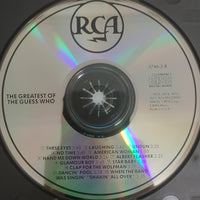 ซีดี The Guess Who - The Greatest Of The Guess Who CD VG+
