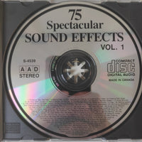 ซีดี No Artist - 75 Spectacular Sound Effects - Vol. 1 CD VG+