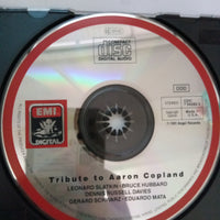 Saint Louis Symphony Orchestra Conductor Leonard Slatkin, Orchestra Of St. Luke's Conductor Dennis Russell Davies, New York Chamber Symphony Conductor Gerard Schwarz, Dallas Symphony Orchestra Conductor Eduardo Mata - Tribute To Aaron Copland CD VG+