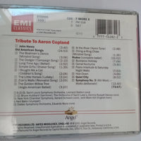 Saint Louis Symphony Orchestra Conductor Leonard Slatkin, Orchestra Of St. Luke's Conductor Dennis Russell Davies, New York Chamber Symphony Conductor Gerard Schwarz, Dallas Symphony Orchestra Conductor Eduardo Mata - Tribute To Aaron Copland CD VG+