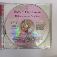 ซีดี Richard Clayderman - Ballade Pour Adeline CD VG+