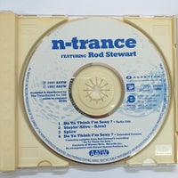 ซีดี N-Trance Featuring Rod Stewart - Da Ya Think I'm Sexy? CD NM or M-