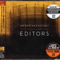 Editors - An End Has A Start CD VG+