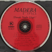 ซีดี Madera Fina - !Donde Nadie Llego! CD VG+