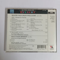 ซีดี Ralph Vaughan Williams - Sir Adrian Boult / Malcolm Arnold - Malcolm Arnold, London Philharmonic Orchestra - Job "A Masque For Dancing"/The Wasps/Four Scottish Dances CD VG+