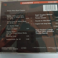 ซีดี Gustav Holst, Ralph Vaughan Williams, Timothy Reynish, Royal Northern College Of Music Wind Orchestra - British Wind Band Classics CD VG