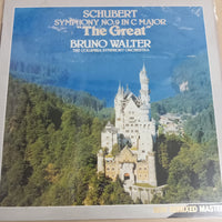 แผ่นเสียง Franz Schubert : Bruno Walter, Columbia Symphony Orchestra - Symphony In C Major "The Great" Vinyl VG