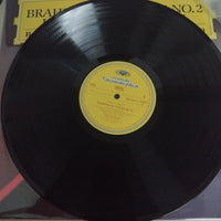 แผ่นเสียง Johannes Brahms * Herbert von Karajan * Berliner Philharmoniker - Symphonie No. 2 & Haydn-Variationen Vinyl VG+