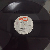 แผ่นเสียง Zero PH - I Need To Know Vinyl VG+