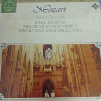 แผ่นเสียง Wolfgang Amadeus Mozart, Karl Richter, The Munich Bach Chorus, The Munich Bach Orchestra - Requiem.K.626 Vinyl VG+