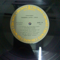 แผ่นเสียง Béla Bartók, Igor Stravinsky, BBC Symphony Orchestra, Pierre Boulez - Music For Strings, Percussion And Celesta / Firebird Suite 1910 Vinyl VG+