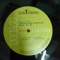 แผ่นเสียง Nikolai Rimsky-Korsakov, The Philadelphia Orchestra ; Eugene Ormandy, Norman Carol - "Scheherazade" Vinyl VG+