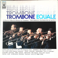 Berlin Trombone Quartet : Trombone "Equale" - A Facet Of Musical History By Trombone (LP, Gat)