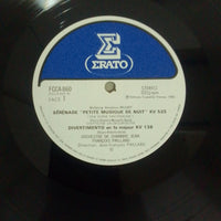 แผ่นเสียง Orchestre De Chambre Jean-François Paillard, Wolfgang Amadeus Mozart - Petite Musique De Nuit - Trois Divertimenti KV 136 À 138 Vinyl VG+