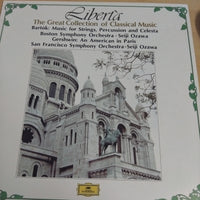 แผ่นเสียง Béla Bartók, Boston Symphony Orchestra, George Gershwin, San Francisco Symphony, Seiji Ozawa - Music For Strings, Percussion And Celesta • An American In Paris Vinyl VG+