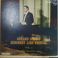 แผ่นเสียง GERARD SOUZAY - SCHUBERT LIED RECITAL VOL. 2 VI VG+