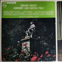 แผ่นเสียง GERARD SOUZAY - SCHUBERT LIED RECITAL VOL. 2 VI VG+