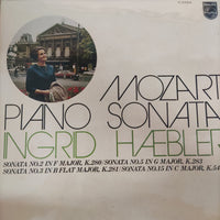 แผ่นเสียง INGRID HABLER - MOZART PIANO SONATA Vinyl VG+