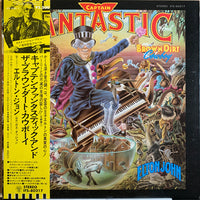 Elton John : Captain Fantastic And The Brown Dirth Cowboy (LP, Album, Promo)