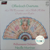 Jacques Offenbach - Philharmonia Orchestra, Sir Neville Marriner : 8 Ouvertures (LP)