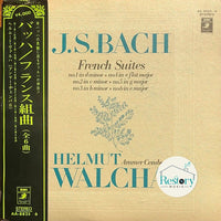Johann Sebastian Bach, Helmut Walcha : French Suites (No. 1 In D Minor, No. 4 In E-Flat Major, No. 2 In C Minor, No. 5 In G Major, No. 3 In B Minor, No. 6 In E Major) (LP, Comp)