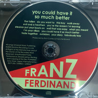 ซีดี Franz Ferdinand - You Could Have It So Much Better CD VG+