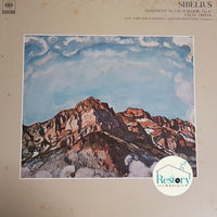 แผ่นเสียง Jean Sibelius - New York Philharmonic, Leonard Bernstein - Symphony No. 2 In D Major, Op. 43 / Valse Triste Vinyl VG+