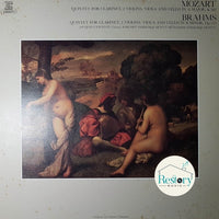 แผ่นเสียง Wolfgang Amadeus Mozart / Johannes Brahms, Jacques Lancelot - Clarinet, Barchet-Quartett - Quintets For Clarinet K. 581, Quintets For Clarinet Op.115 Vinyl VG+
