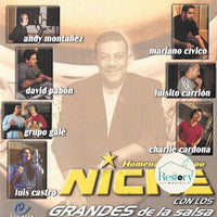 ซีดี Various - Homenaje Al Grupo Niche Con Los Grandes De La Salsa CD VG+