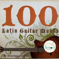 ซีดี Various - 100 Latin Guitar Moods CD VG+ 5CDs
